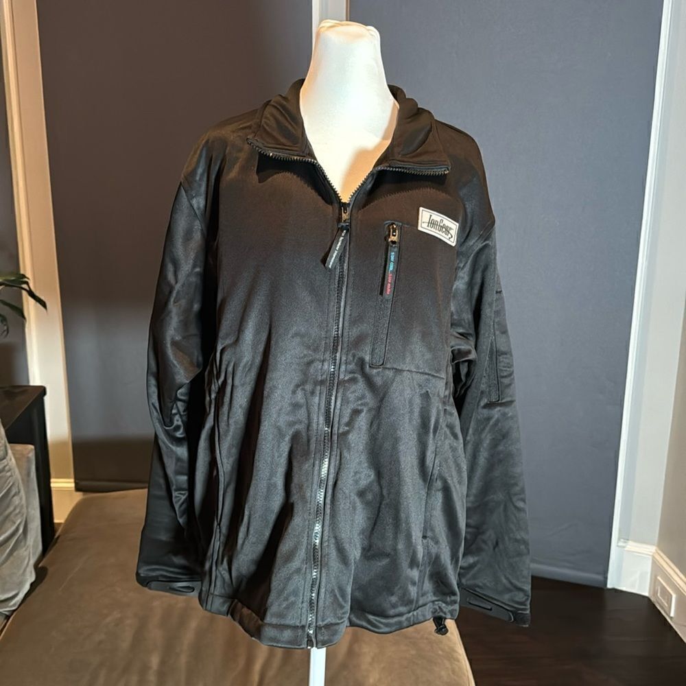 Ion Gear Heated Jacket Zip Up Black Size XL NEW